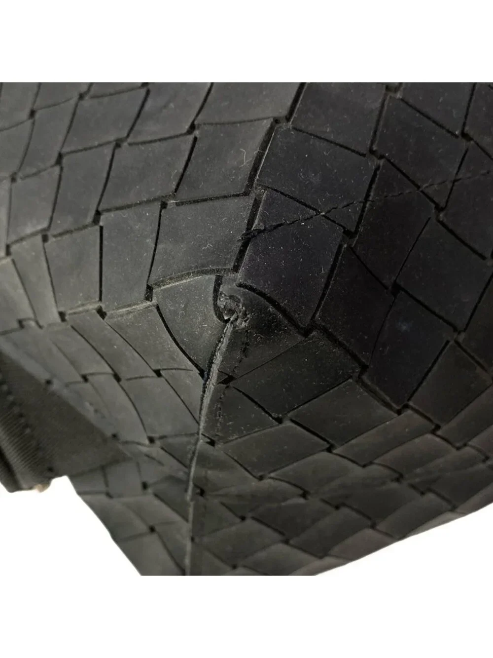 Bottega Veneta Backpack Intrecciato Black